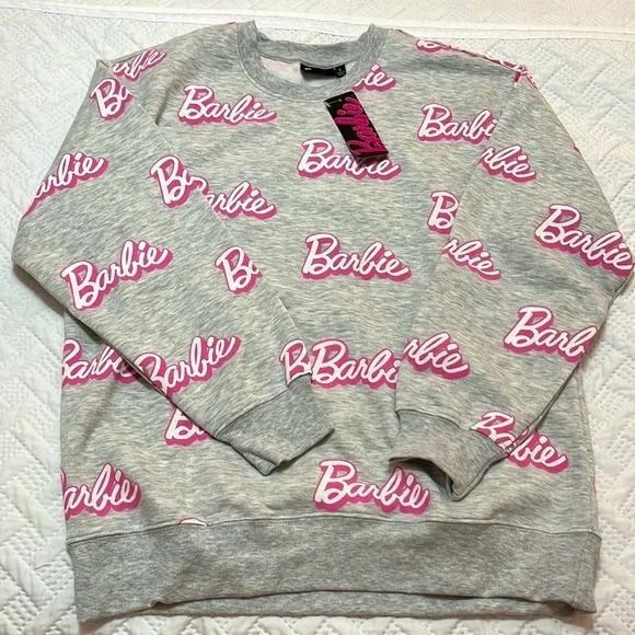 BARBIE Sweatshirt, NWT - Picture 5 of 8